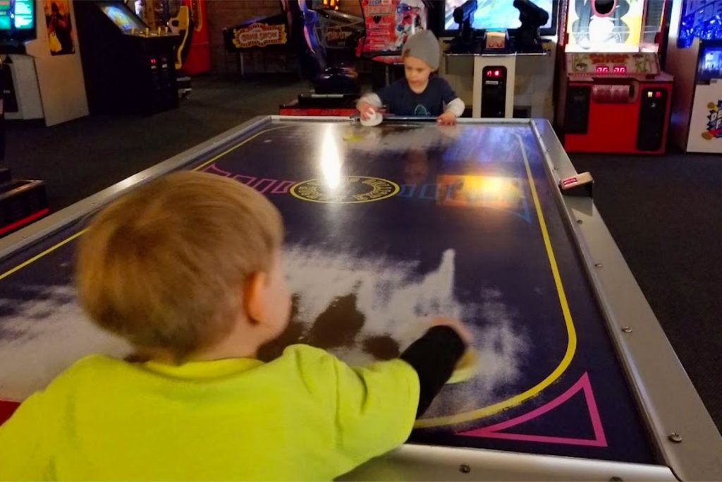 Ohn wow Arcade shuffle-game